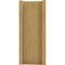 Ekena Millwork 7 1/2-in W x 18-in D x 18-in H Balboa Block Rough Cedar Woodgrain TimberThane Outlooker, Primed Tan OUTUR075X18X18BOA44RCPR - alternate 3